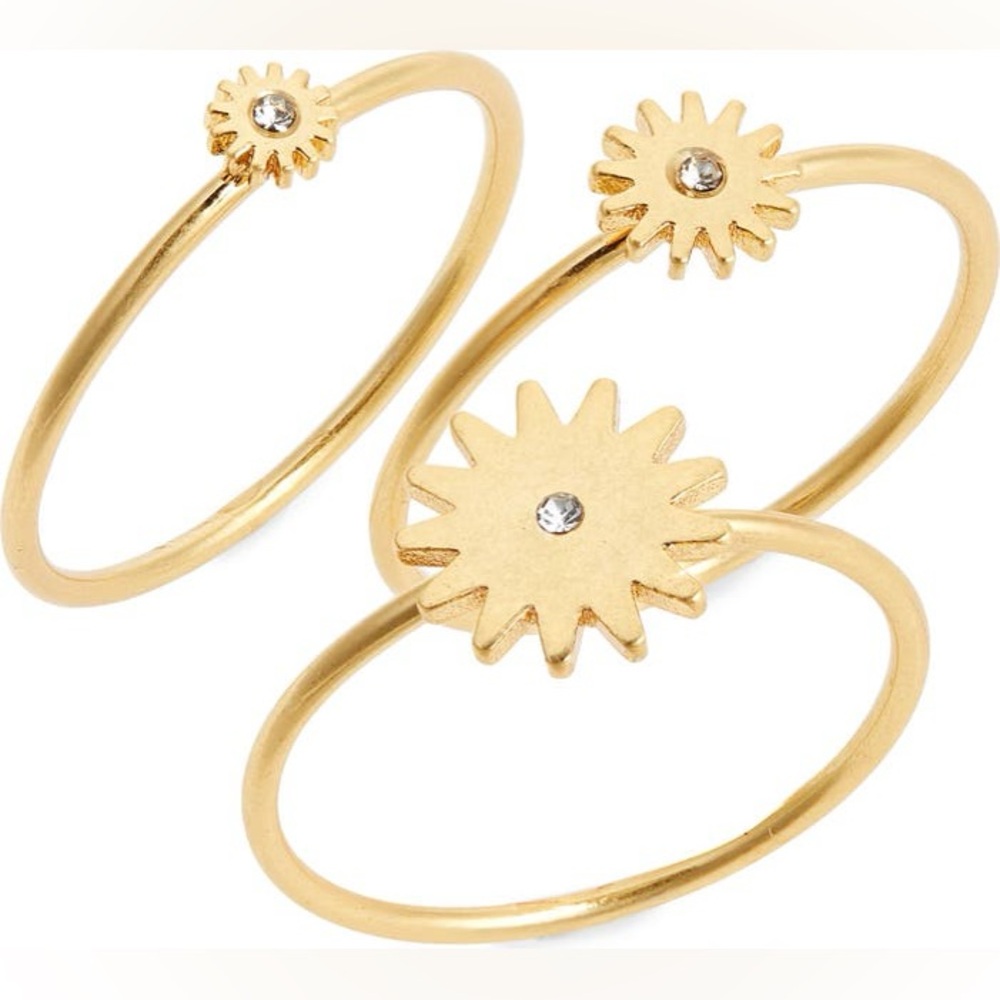 Madewell My Three Suns Ring Set - Picture 4 of 5